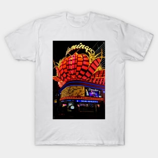 Flamingo Hotel Neon Signs Las Vegas America T-Shirt